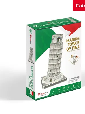 Image of: CubicFun Пъзел 3D Leaning Tower of Pisa 27ч.